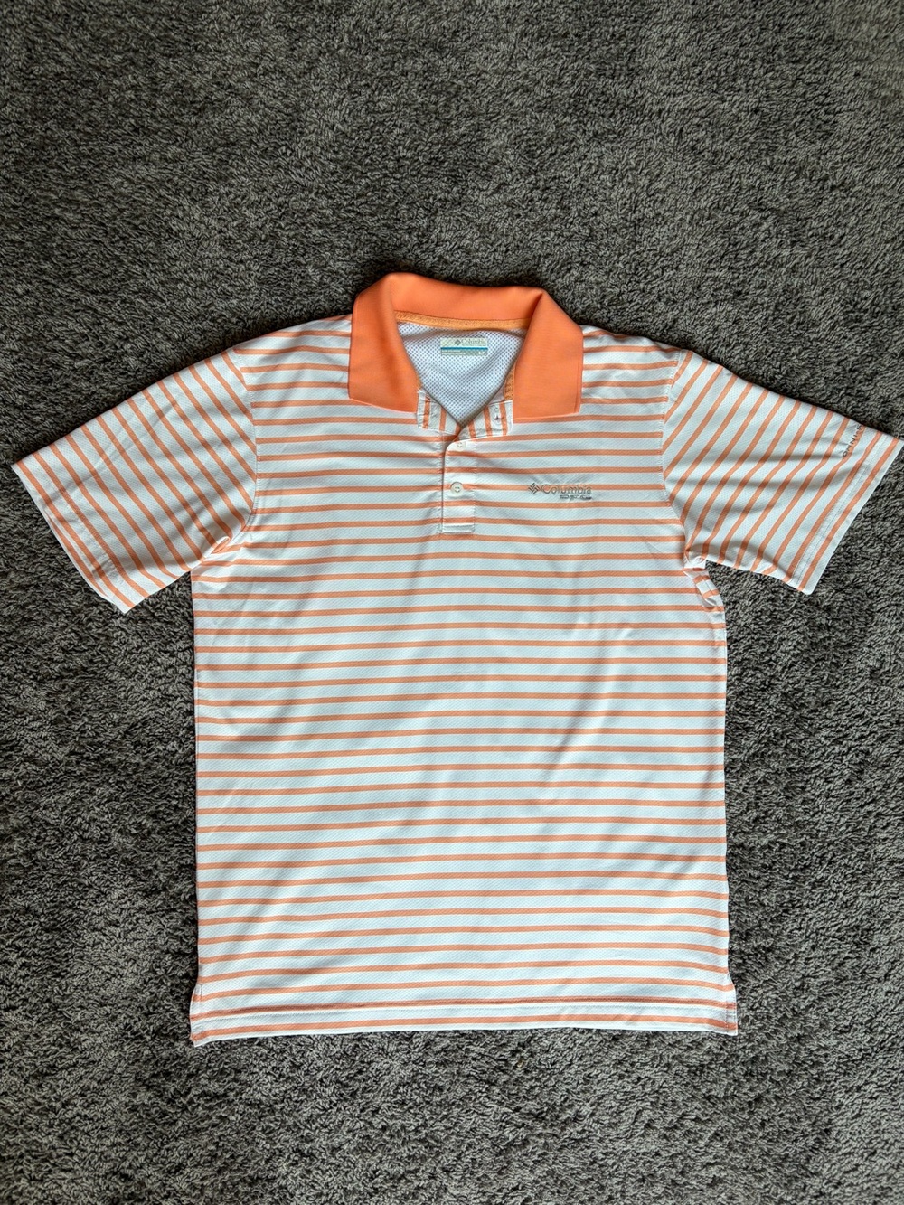Men's Columbia PFG Omni-Shade Fishing Polo